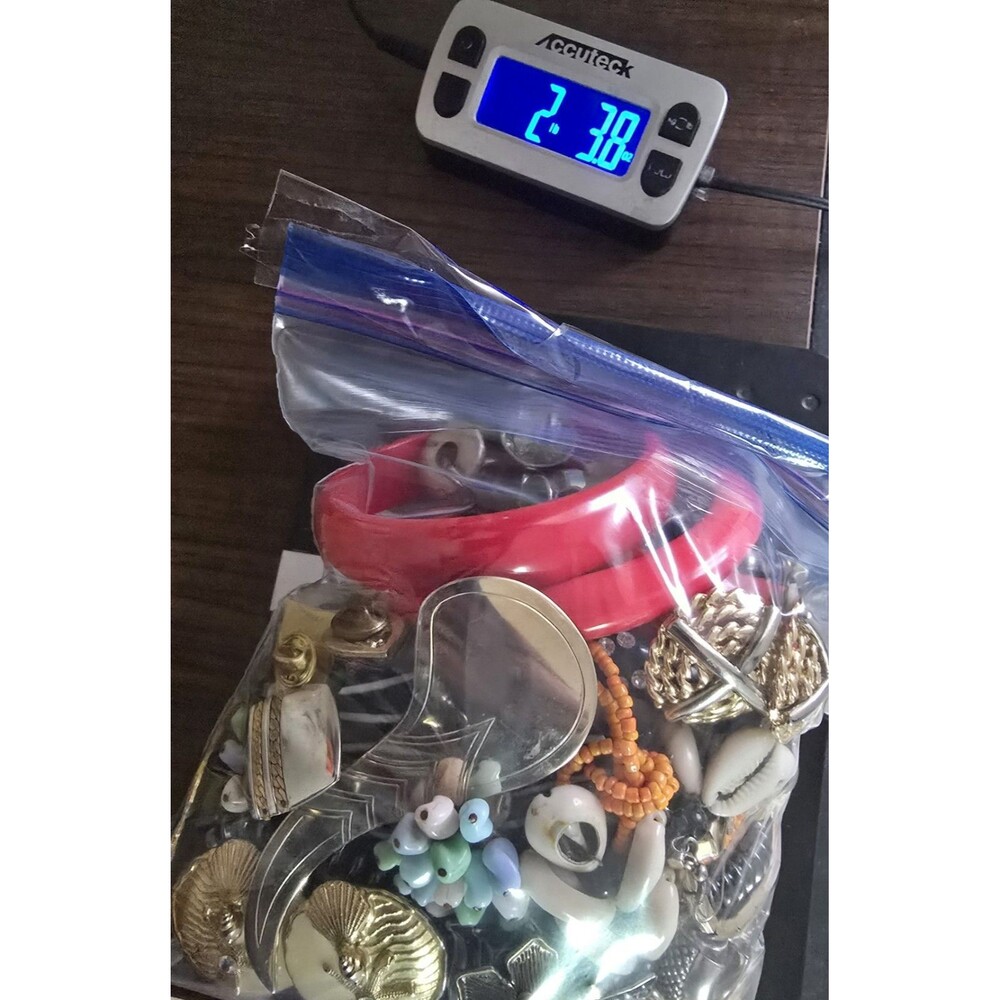 Lot of Jewelry Vintage to Now. All Wearable Earrings Bangles Necklace Pins.